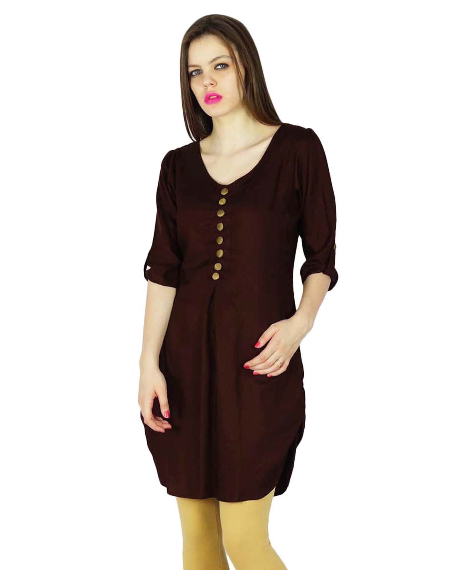 

Phagun Indian Designer Bollywood Kurta Women Ethnic Kurti Rayon Top Tunic 6 малиновий