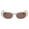 Dior Hollow Design Rectangle Sunglasses Unisex sunglasses Beige 30MONTAIGNES9U