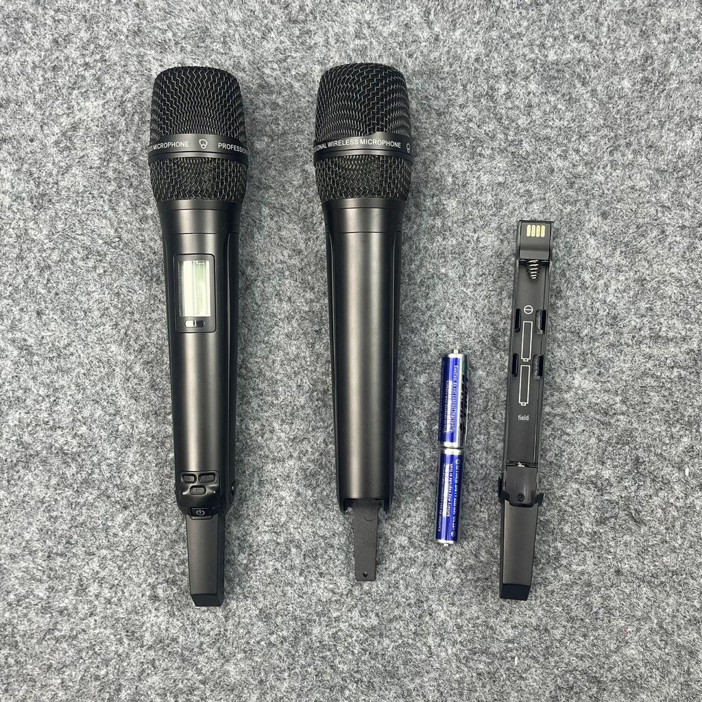 U-Band Infrared Wireless Handheld & Lavalier Microphone Set for Conferences
