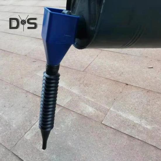 2Pcs Flexible Draining Tool Snap Funnel Wide Mouth Refueling Funnel Portable Buckle Funnel Universal Buckle Funnel Easy-to-Use Liquid Transfer Tool