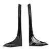 2 pièces pour VW Golf 7 7.5 MK7 MK7.5 2014-2018 noir brillant ABS fenêtre arrière côté coffre Spoiler Canard Canards séparateur accessoires
