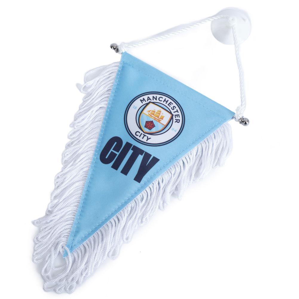 Manchester City FC Triangle Pennant