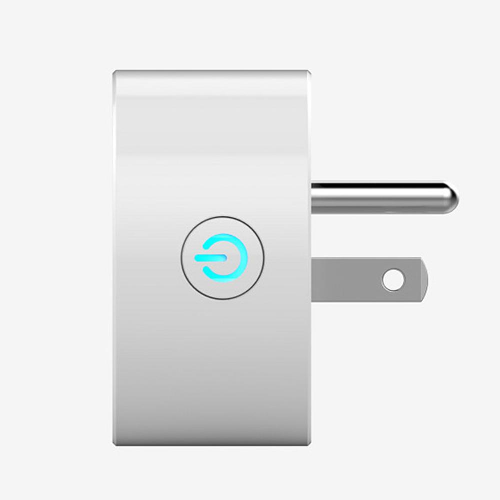 WIFI Smart Socket Mini Outlet Switch Compatible with Alexa Remote Control by Smart Phone (US Specification)