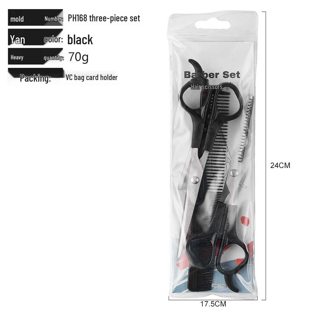 Pony Haarschneide- & Styling-Scheren-Set - Scheren & Ausdünnwerkzeuge aus Edelstahl