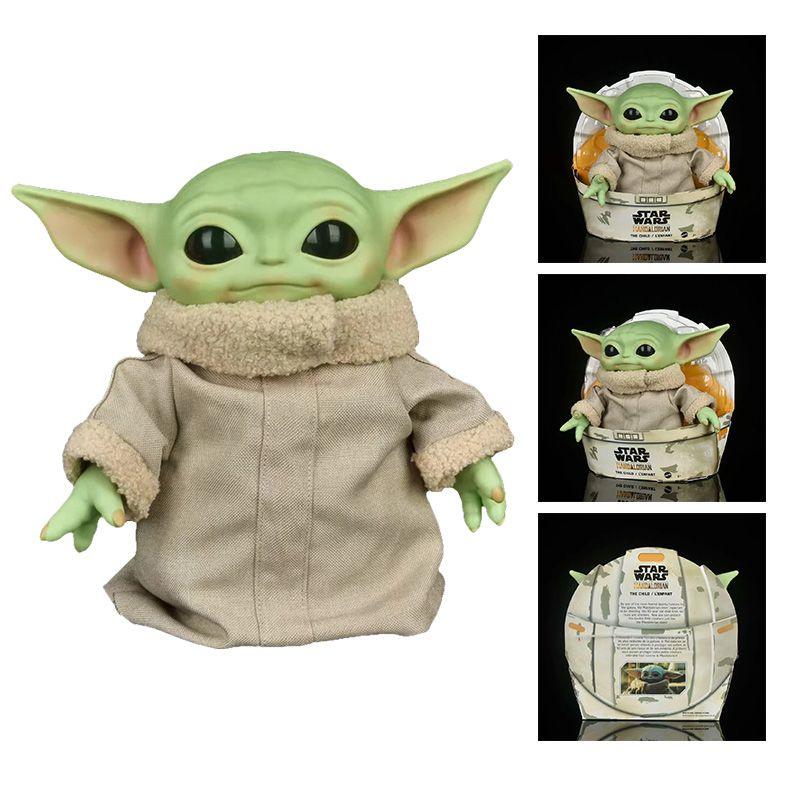 11in Star Wars Mandalorian Yoda Baby Grogu Plush Doll Perfect For Collectors And Decor