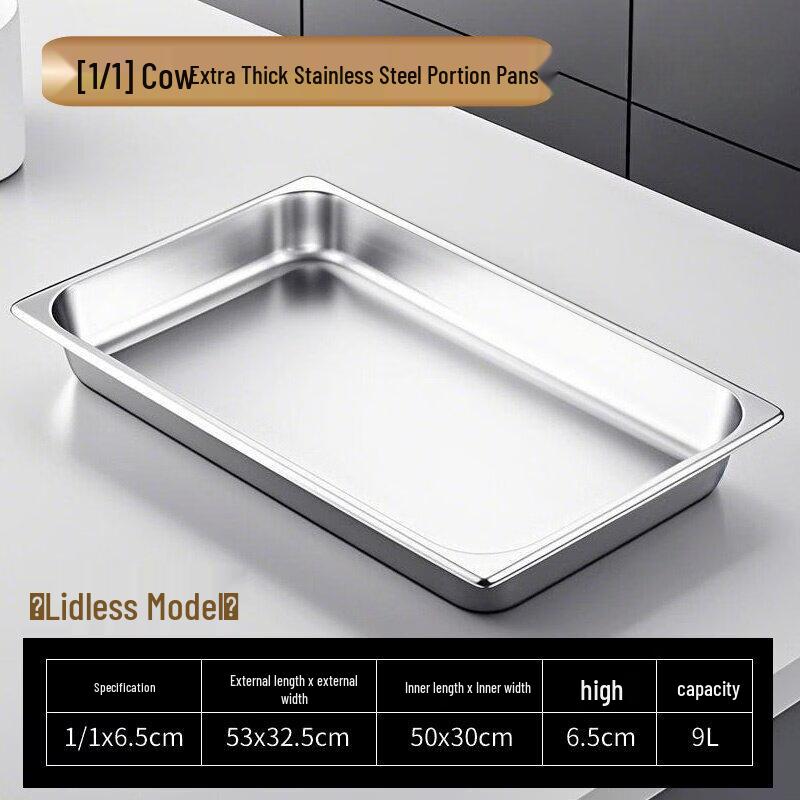 Stainless Steel Gastronorm Food Pan
