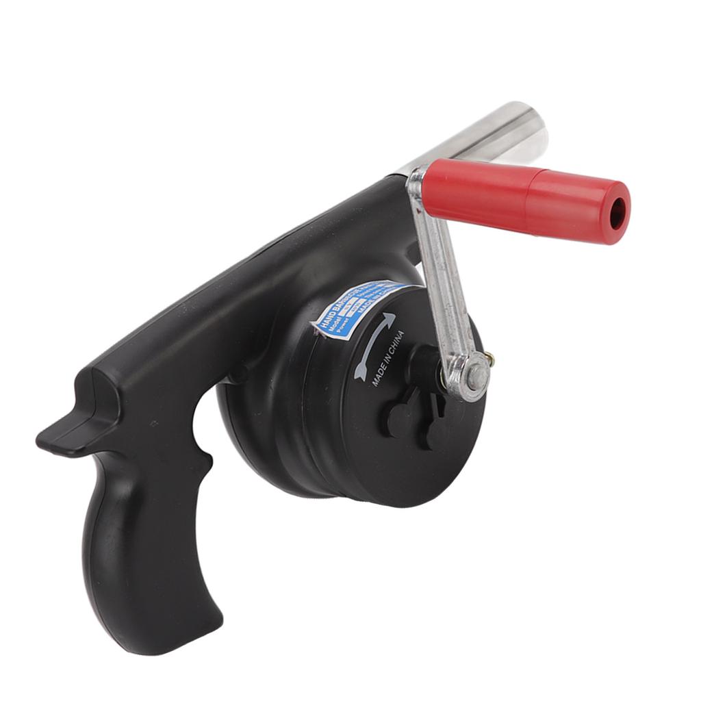 Handkurbel-Grillgebläse Leichtes Tragbares ABS-Barbecue-Gebläse für Camping Picknick Kamin