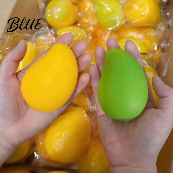 Office Desk Stress Relievers 1/2Pcs Color Changing Fruit Squeeze Toy Simulated Mango Relief Simulation Toy Slow Rebound Strawberry Sensory