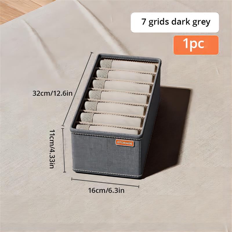 

темно-серый ящик для хранения нижнего белья, носки, ящик для хранения нижнего белья, многофункциональный бытовой шкаф, классификация