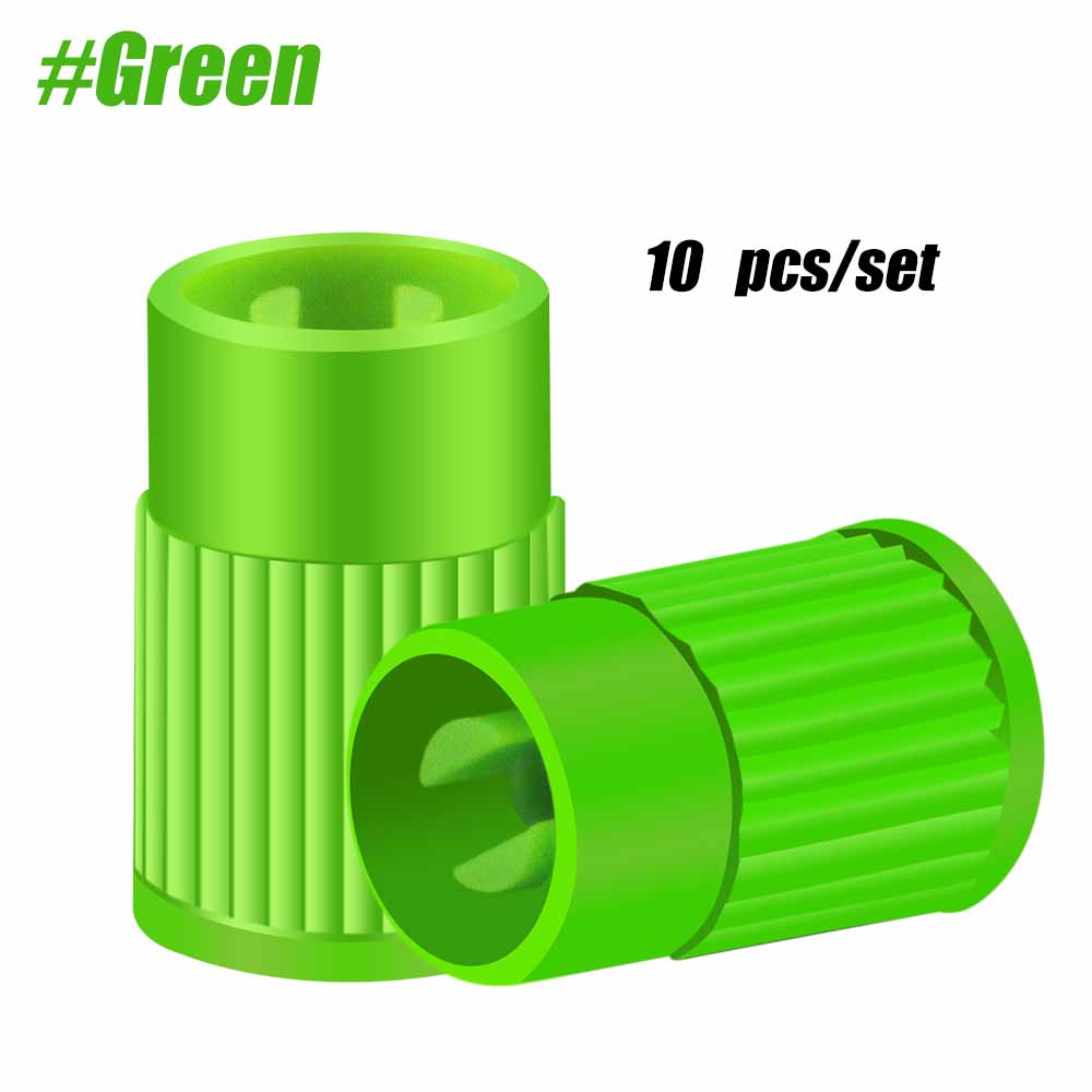 10pcs Tyre Valve Caps Plastic Car Tire Stem Dust Covers Universal Valve Caps for Cars Trucks Motorcycles SUVs and Bikes Stem Caps1