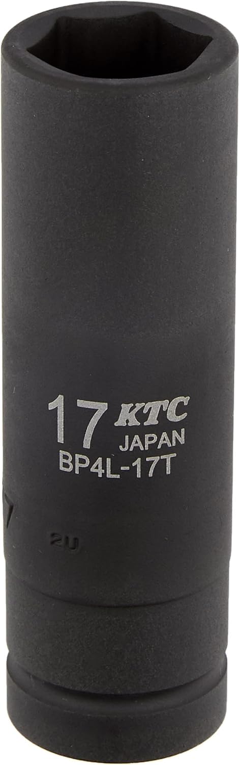 

Kyoto Tool Impact 17mm x Drive (KTC) Wrench, 6-Point Socket, BP4L17TP_2285, 12.7mm