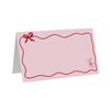 Pink Butterfly Design Wedding Seat Cards Elegant Wedding Guest Name Cards  Wedding Party