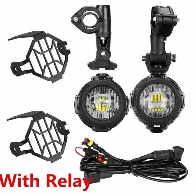 LED Auxiliary Light Motorcycle Fog Lamp for BMW R1200GS F800GS F700GS F650 K1600 40W 6000K