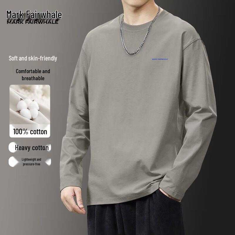 Mark Fairwhale Men's Pure Cotton Long Sleeve T-Shirt