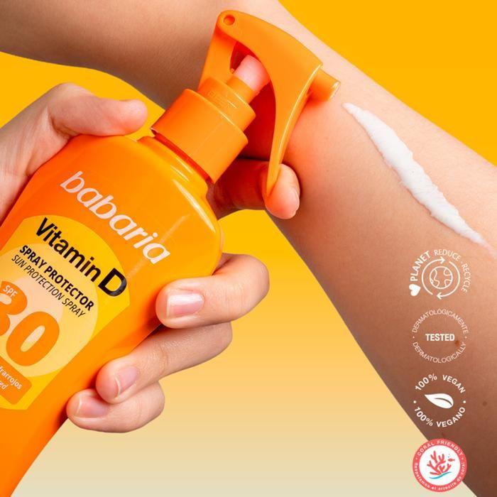 Solaire - BABARIA - Serum Vitamin D Spray - LSF 30 - 200ml - Wasserdicht