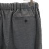 Ships Check Pattern Easy Slacks Pants M Charcoal Gray Men's Used