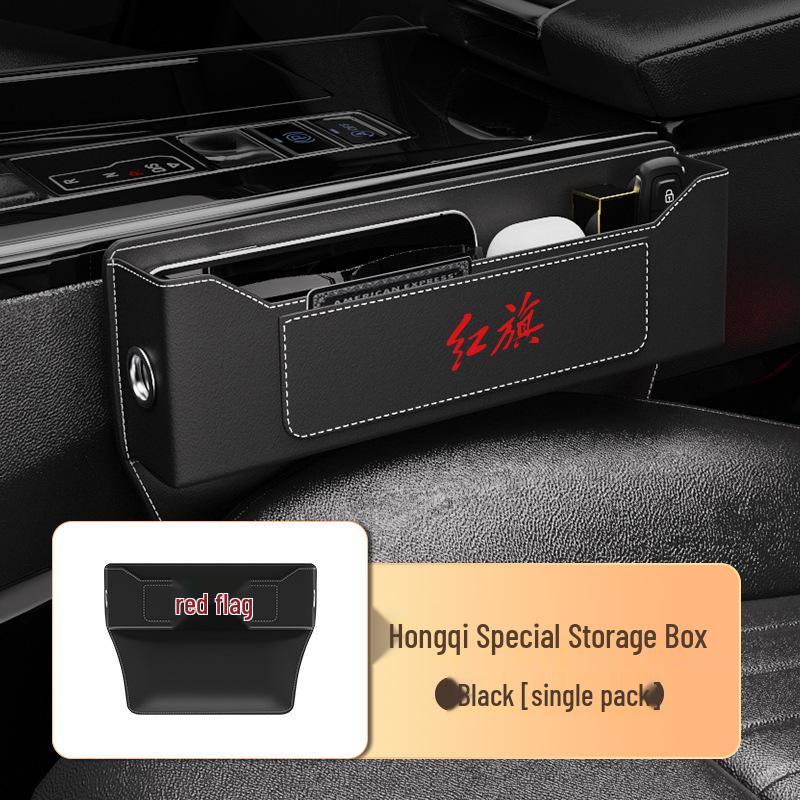 

Compatible with Hongqi HS5/HS3/HS7/H5/H6/H7/H9 Car Seat Gap Storage Box