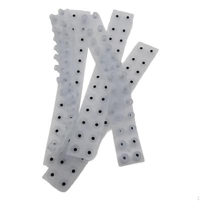 Conductive Strip Rubber Strips Contacts Repair Spare Parts for Electronic Keyboard Keys H