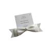 White Satin Bow Brooch Tie for Shirts & Dresses - Lolita Style Accessories