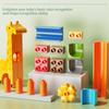 171-269PCS Marble Race Run Big Size Block Building Blocks Funnel Slide Blocks DIY Educational Big Brick Toys For Children Gift