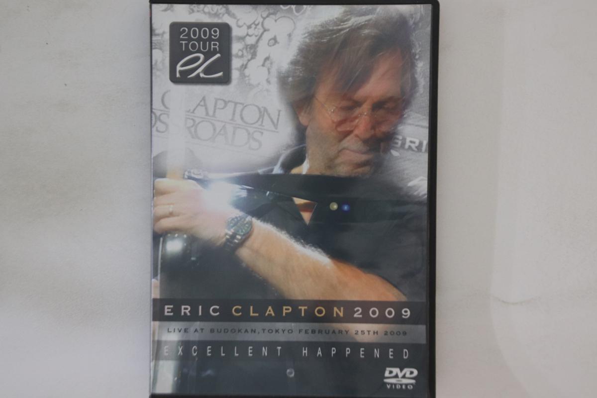 

DVD ERIC CLAPTON - 2009 Excellent Happened NONE PRO SHOT Non Japan Rock Used