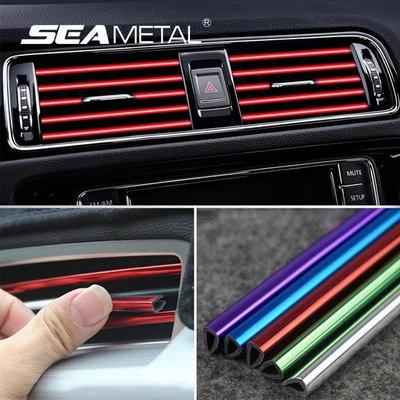 Autostickers Interieur Dashboard Luchtuitlaat Vent Decoratie Universele lijststrips Auto-accessoires