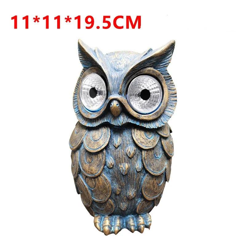 

Садовый Животный Солнечный Свет Уличный Декор Светодиодные Статуи Ландшафтный Бытовой owl