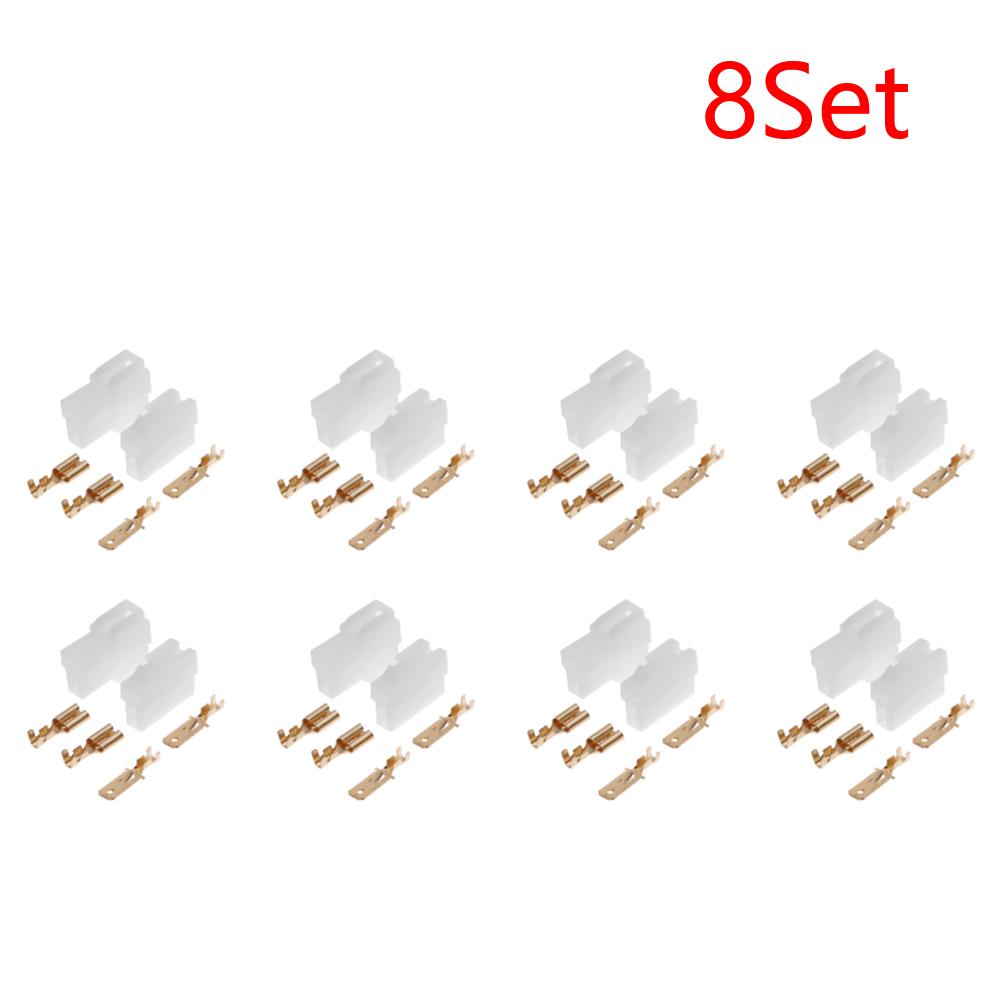

T-Type Power Connector Plug for VHF/UHF 2 Pin Radio Male Female Connector Plug Walkie Talkie Accessories for Kenwood Yaesu Icom
