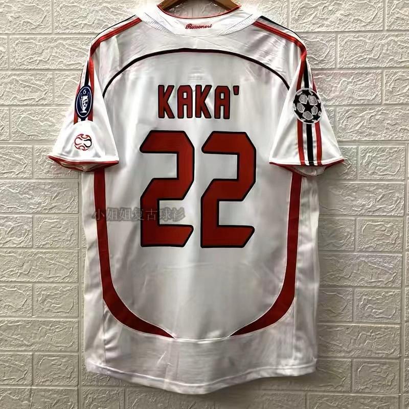 Vintage Jersey Football Uniform Classic Henry AC Ronaldo Rolca Beckham Jersey