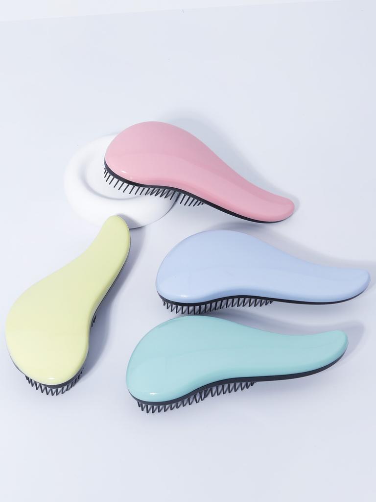 Scalp massage brush hair brush, suitable for wet and dry hair - removing knots and tangles, Special for real hair wigs