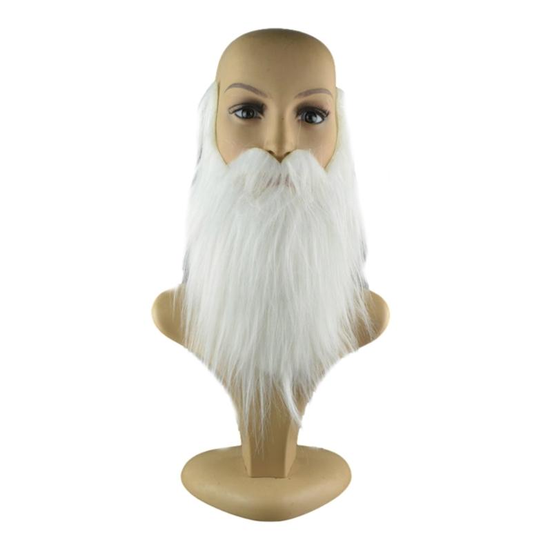 Halloween Beard Facial Hair Disguise Accessories Fake Mustache Party Supplies