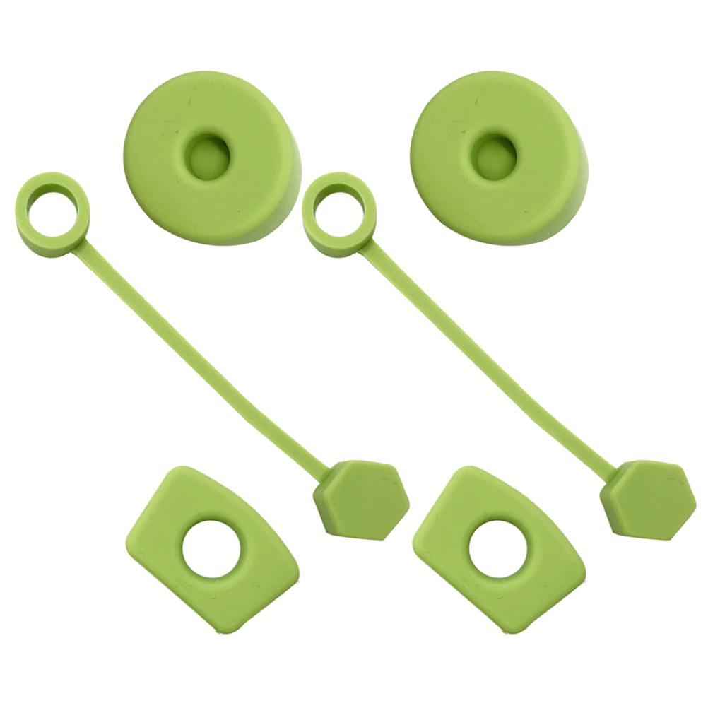 2er Set Auslaufsichere Silikon-Becherstopper-Set Strohhalmabdeckungen Auslaufsichere Wiederverwendbare Strohhalmkappen für Trinkbecher Becherstopper