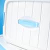 HAISIDICK gnjz-7368 Clear Plastic Storage Bins Set