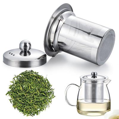 Pratical Fine Mesh Coffee Filters Stainless Steel Lid Tea Strainer