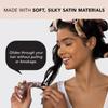 6pcs/Pack Satin Wrapped Heatless Curling Rods No Heat Hair Curlers Rollers Flexi Rods For Women Girls DIY Hair Curling Iron