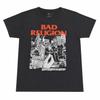 Bad Religion Los Angeles Is Burning Grafisch Zwart Heren Large Punk Rock T-shirt Unisex T-shirt