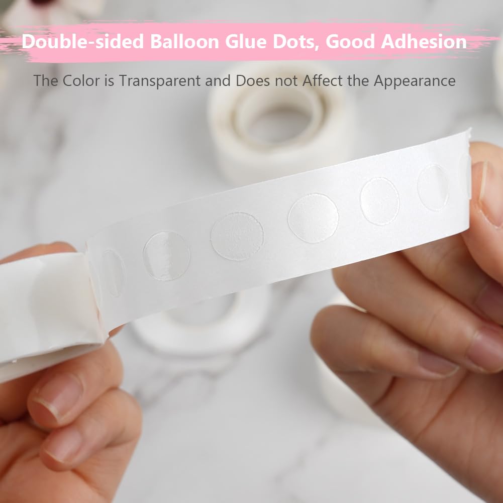 Double Sided Clear Glue Dots Sticker Removable Adhesive Balloon Dot DIY Craft Birthday Wedding Party Decoration Sticky Dots Tape