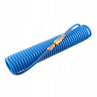 Spiral Pneumatic Hose 15M 8X12Mm Polyurethane For Compressor Quick Connector