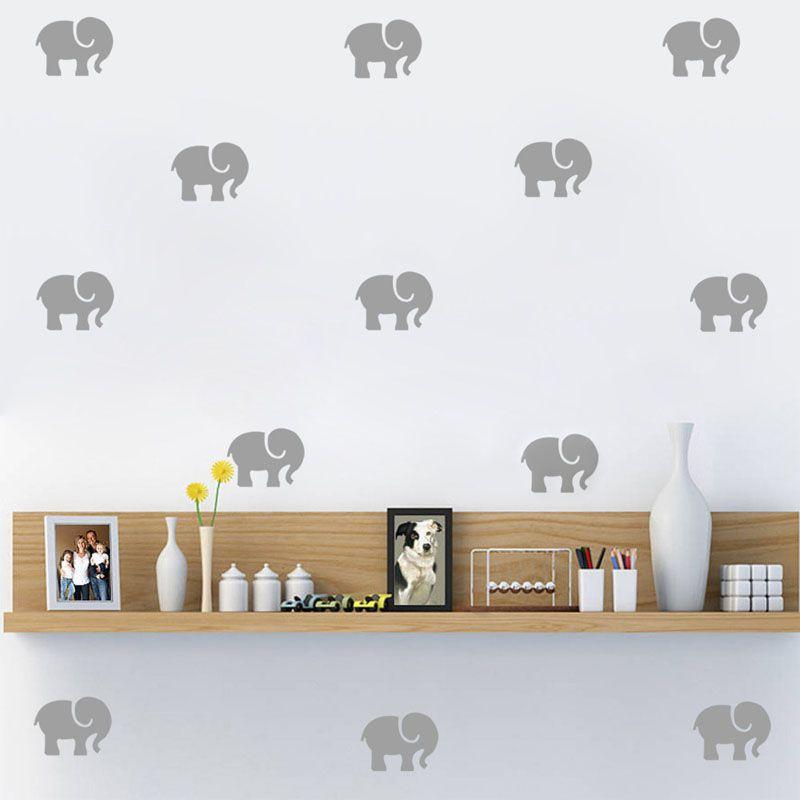 Cute Removable Mural Wall Stickers Decals Kids Baby Nursery Room Home Decoration