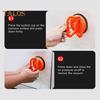 3Pcs Car Sag Repair Tool Body Repair Puller Portable Suction Cup Puller Portable Car Dent Removal Kit for Dent Glass Removal Hail Damage Car Doors