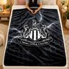 Coperta di Flanella Newcastle United Calcio Calda Morbida Plaid per Uso Interno Divano Letto Soggiorno