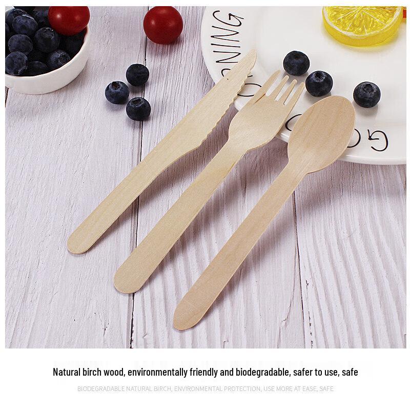 Chixing Disposable Eco-Friendly Corn Starch Cutlery Set