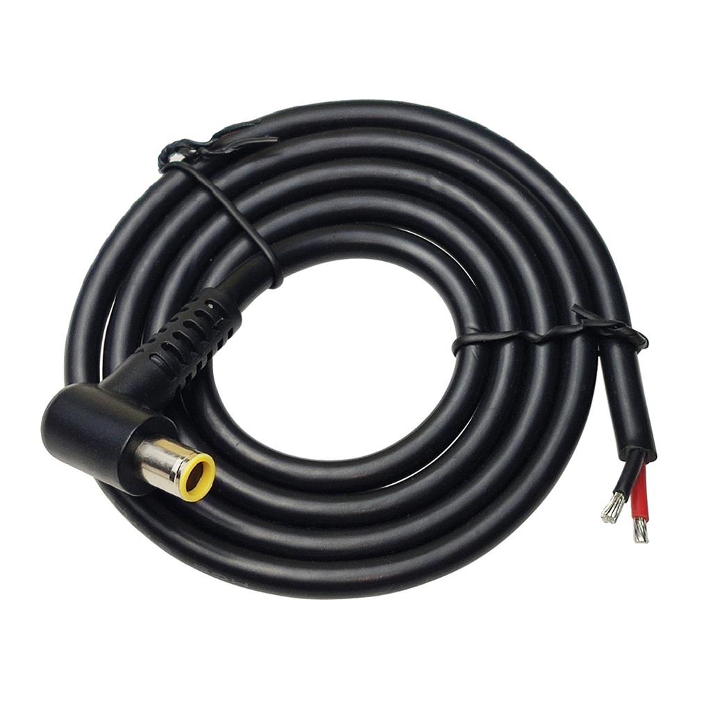 Câble Pigtail d'Alimentation DC7909 Prise Mâle 8 mm vers Fil Nu Extrémité Ouverte Câble de Réparation d'Alimentation Connecteurs Baril 7,9x5,5 mm