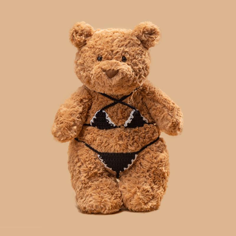 Cartoon Teddy Bikinis Bear Cute Animal Plush Toy Kids Room Decor And Ideas Gift
