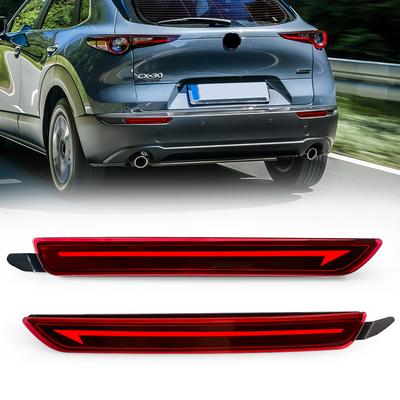 LED Brake Tail Light For Mazda CX-30 CX30 CX50 CX-50 Rear Bumper Reflector Light Driving Warning Lamp 12V