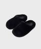 Molliolli Fuzzysteps Round Toe Fur Shoes [Black]
