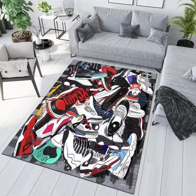 Sneaker Box Carpet Mat Rug Non-slip Home Decoration Floor Mat Carpets for Living Room Bedroom Decor Rugs for Bedroom