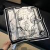 Silk Scarf Women 53x53cm Pure Mulberry Square Shawl Elegant Chinese Style Lightweight Fashion Accessory