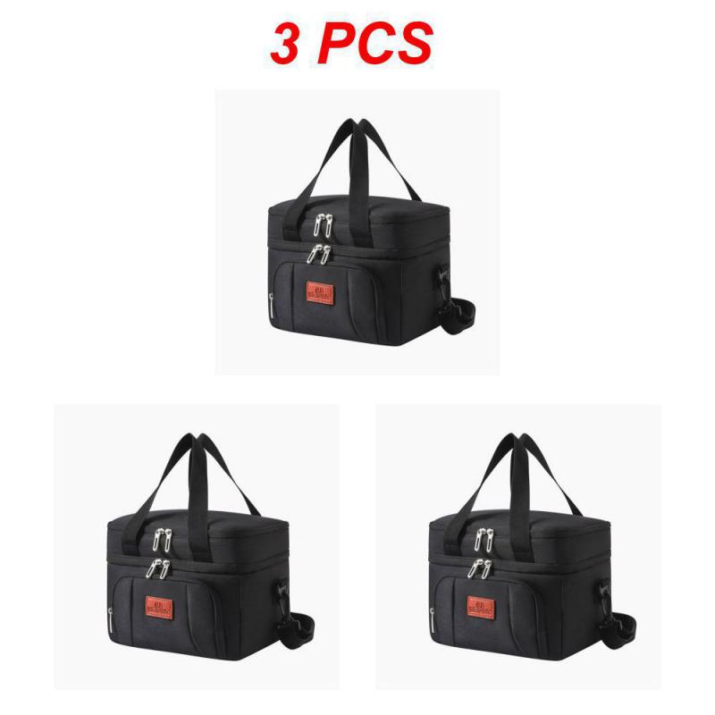 3 Stück 10/20L Kühltasche mit Hartschale Große isolierte Picknick-Lunchtasche Box Kühltasche für Camping Grillen Familie Outdoor