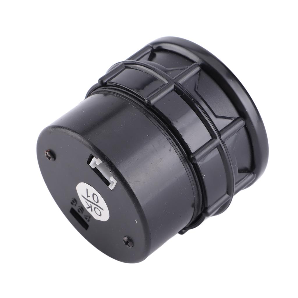 2in 12V Turbo Boost Meter ?30?30PSI Measuring Range Pressure Gauge White Light Universal